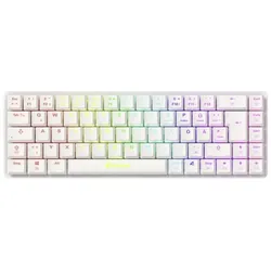 Sharkoon PureWriter W65 Tastatur Black Kailh Brown - DE Layout, Weiß