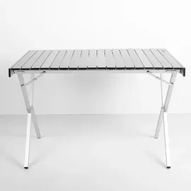 Aktive Campingtisch 63050 Silber/Weiß