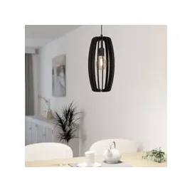 EGLO Bajazzara 1-flg. 26 cm rund Schwarz