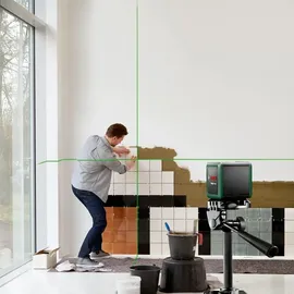 Bosch Quigo Green Kreuzlinienlaser mit Stativ