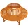 Sedex Baumbank 208 x 91 x 208 cm Beige/Braun