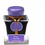 Jacques Herbin Herbin ink 1670 serie - 50ml, Violet Impérial, with gold glitter