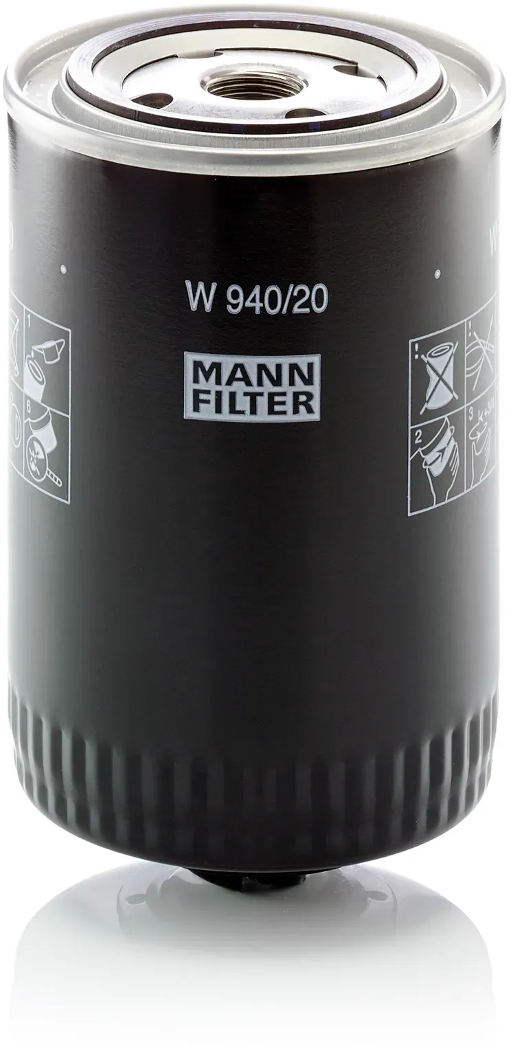 MANN-FILTER Ölfilter w94020 Anschraubfilter 142mm Gewindemaß3/4-16 UNF für DAEWOO
