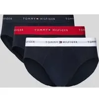Slip aus Baumwoll-Mix im 3er-Pack, Black, S
