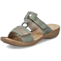 Rieker Damen Sandalen für Damen, grün, 38 EU