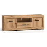Feldmann-Wohnen Dora Lowboard 160x40x55cm Braun Holz