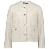 Betty Barclay Damen Blazer-Jacke mit Fransen 42, beige - 42