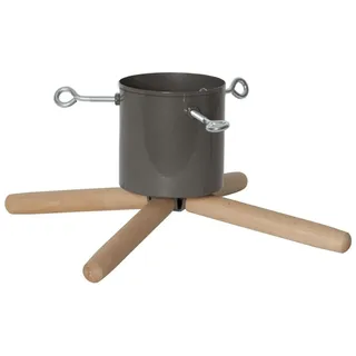 Star Trading Weihnachtsbaumständer Granig Metall Braun