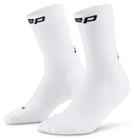 CEP Run Mid Cut Socks 5.0 weiß