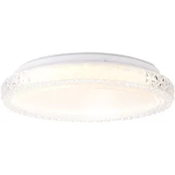 Brilliant LED Deckenleuchte Badria weiß 12W 3000K Warmweiß