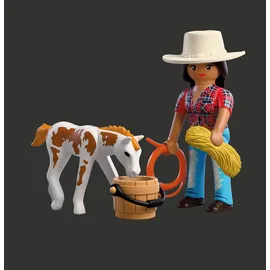 Playmobil Horses of Waterfall DuoPack Reiterin mit Fohlen 72026