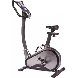 Christopeit Sport® Ergometer »EM 8000«, (Kinomap App kompatibel), Kinomap App kompatibel Christopeit Sport® Schwarz - Grau ohne Unterlegmatte