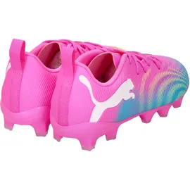 Puma Future 9 Play AG/FG Kinder Poison Pink/Sun Stream/Bright Aqua 29