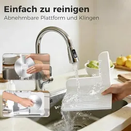 yashe Faltbarer Allesschneider 180W Weiß