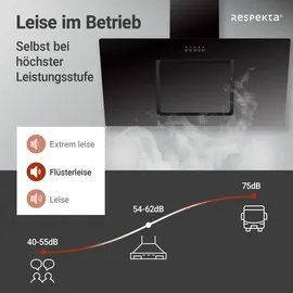 Respekta CH22010/90SBZ Kopffreihaube 90 cm