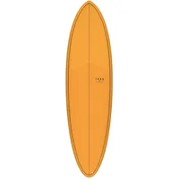 Torq Epoxy TET Funboard Pinlines 6.8, Surfboard white Gr.