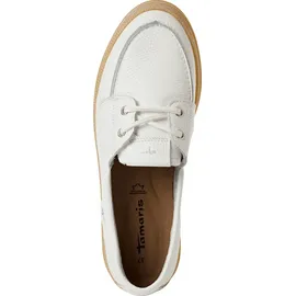 TAMARIS Moccassin Damen Weiß 38