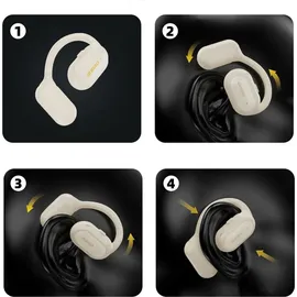 DUDAO U4A Business Bluetooth 5.3 Headset - IPX5 Wasserdicht, Schwarz