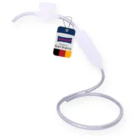 Hünersdorff Ansaugpumpe mit Absperrhahn & Schlauch, transparent, made in