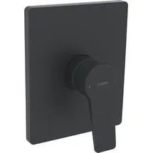 Hansa Fertigset HANSABLUEBOX TWIST UP-Brause-Einhebelmischer, mattschwarz