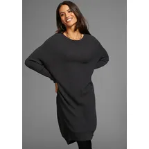LAURA SCOTT Longpullover in oversized Form mit Rippstruktur Laura Scott anthrazit melange