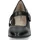 CAPRICE Pumps aus Leder mit Riemen, Schwarz 40 EU