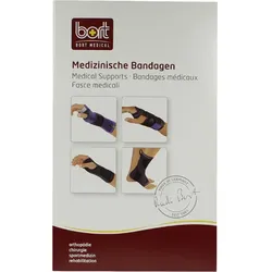 BORT Handgelenkstütze m.Alusch.lin.medium schw. 1 St Bandage