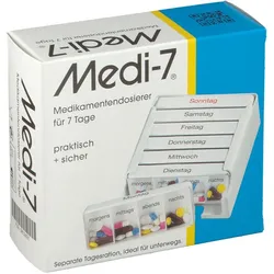 Medi-7 Medikamenten Dosierer Dose 1 St 1 St Dose