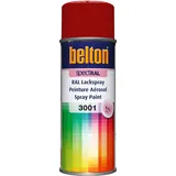 Kwasny belton spectRAL Lackspray RAL 3001 signalrot, glänzend, 400 ml - Profi-Qualität