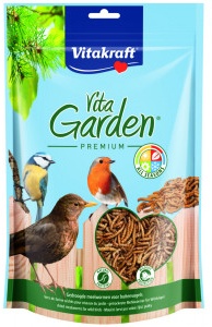 Vitakraft Vita Garden Premium gedroogde meelwormen voor buitenvogels  200 g