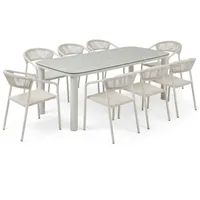 Oviala Nocera Set 8-tlg. Beige