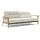 Innovation Living Schlafcouch Stoff 2-Sitzer Weiß