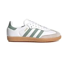 adidas Samba OG Kids Cloud White / Silver Green / Gum 38 2/3