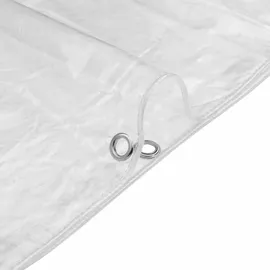 vidaXL Abdeckplane 10 x 150 cm Transparent PVC