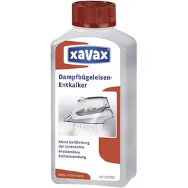 xavax 00110783 Dampfbügeleisen-entkalker 250ml