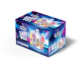 Puschkin Vodka Shot Box Glas 24 x 0,02 l 17,5% Glasflaschen verschiedene Sorten