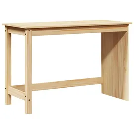 vidaXL Schreibtisch Braun 112 x 50 x 75 cm Massivholz Kiefer