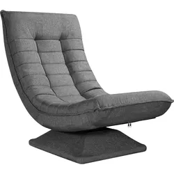 Relaxsessel Aberdeen Grau Stoff