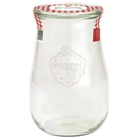 Weck Rundrandglas Tulpe 1750 ml 5 St.