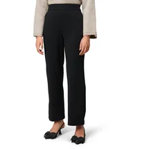 Zero Damen Stoffhose casual Schwarz 36