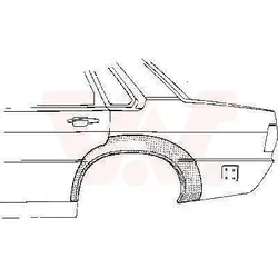Van Wezel Radlauf, hinten, [Hersteller-Nr. 0308147] für Audi