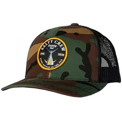 Salty Crew  Schirmmütze Bottom dweller retro trucker  in Grün, Einheitsgrösse