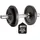 Best Sporting Hantelset Kurzhantel 10 kg aus Gusseisen schwarz