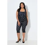 Ulla Popken Jumpsuit schwarz | weiß LxRegular