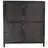 Rikta Vintage-Metallschrank 4-türig (H x B x T) 82,5 x 75 x 35 cm