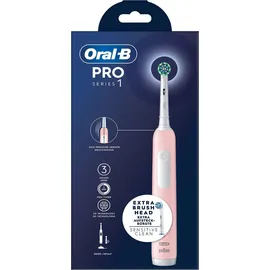 Oral-B Pro 1 pink + Extra Aufsteckbürste