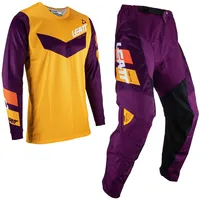 Leatt Kinder und Jungen Motocross-Set, Viola, S - S