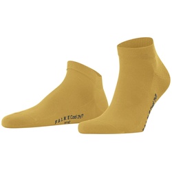 FALKE Herren Sneaker - Cool 24/7, Socken, Klimaaktivsohle, Unifarben Gelb 43-44