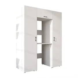 roomartstore.de Hochschrank Waschmaschinenunterschrank 157 x 0 x 0 cm Beige