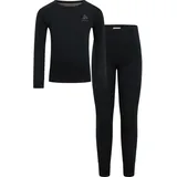 Odlo Natural Merino 200 Base Layer Set Schwarz 116